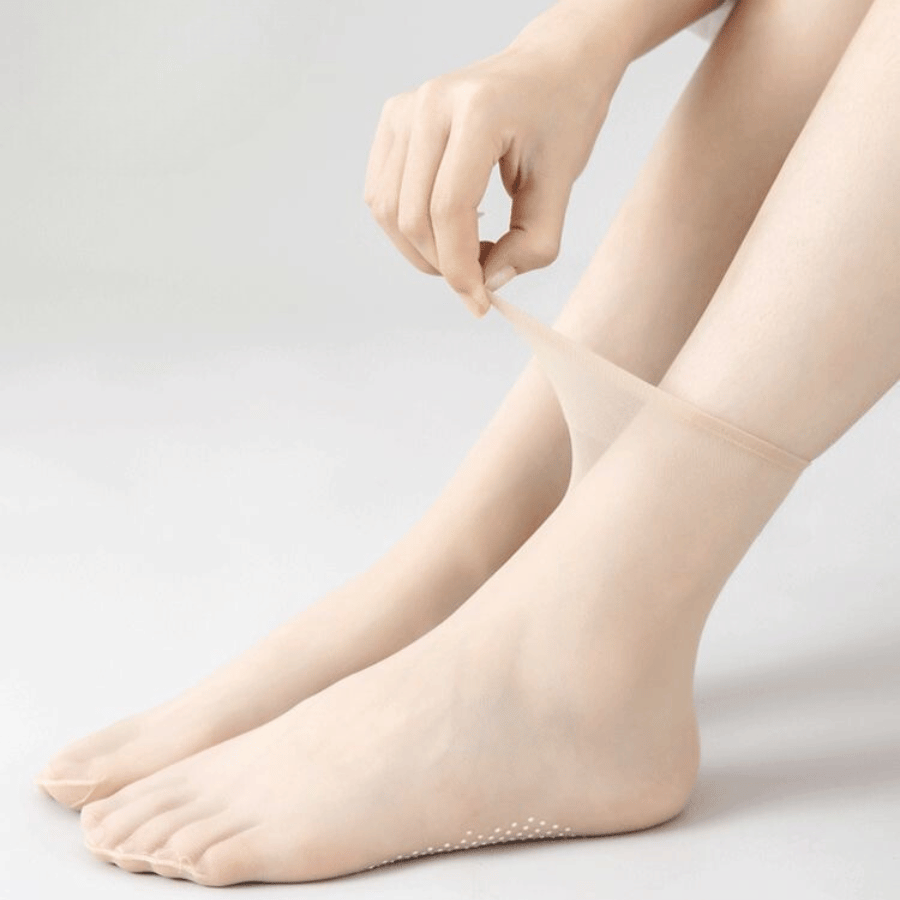 Calcetines Invisibles Antideslizantes para Mujer